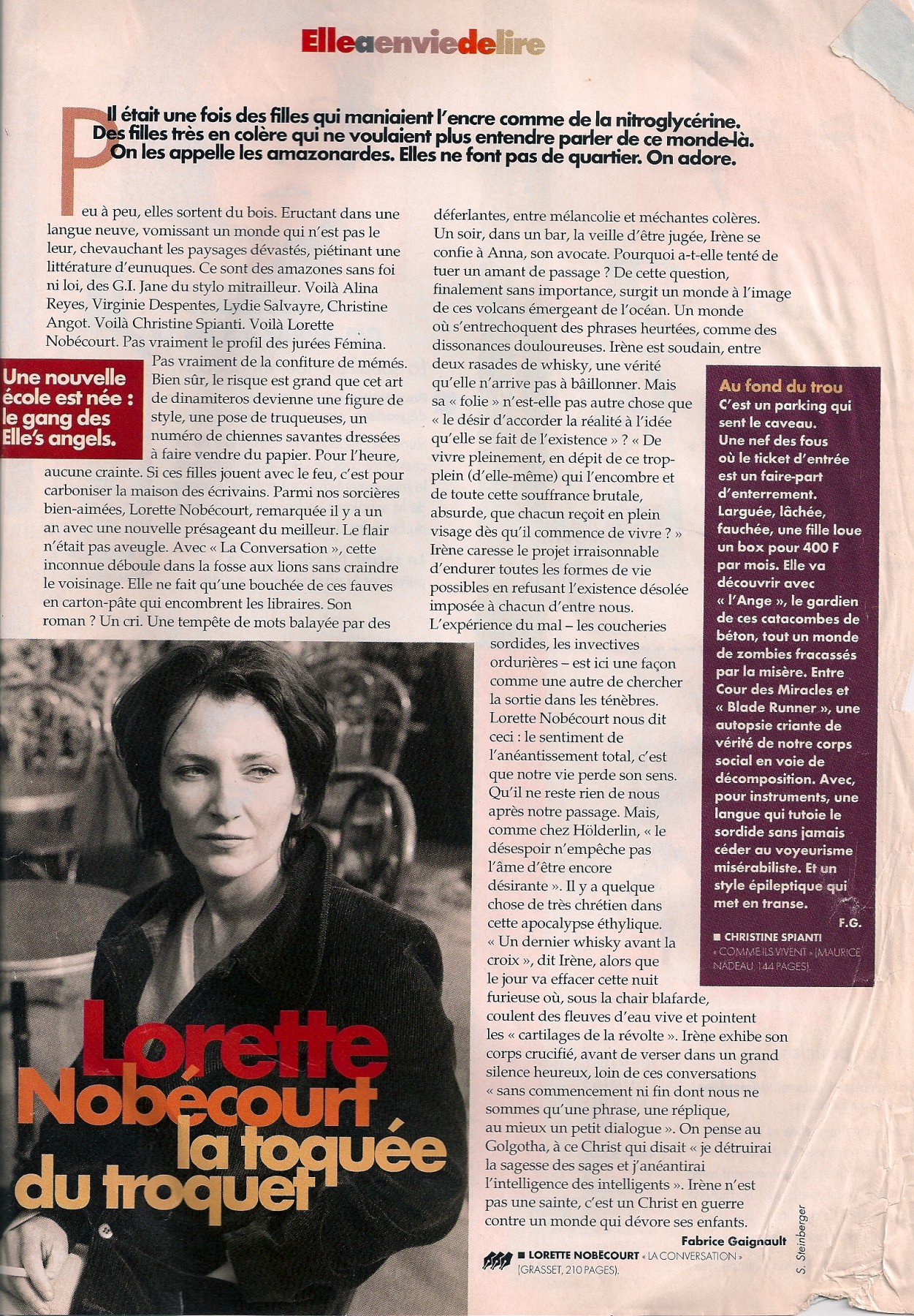 Elle, mars 1998