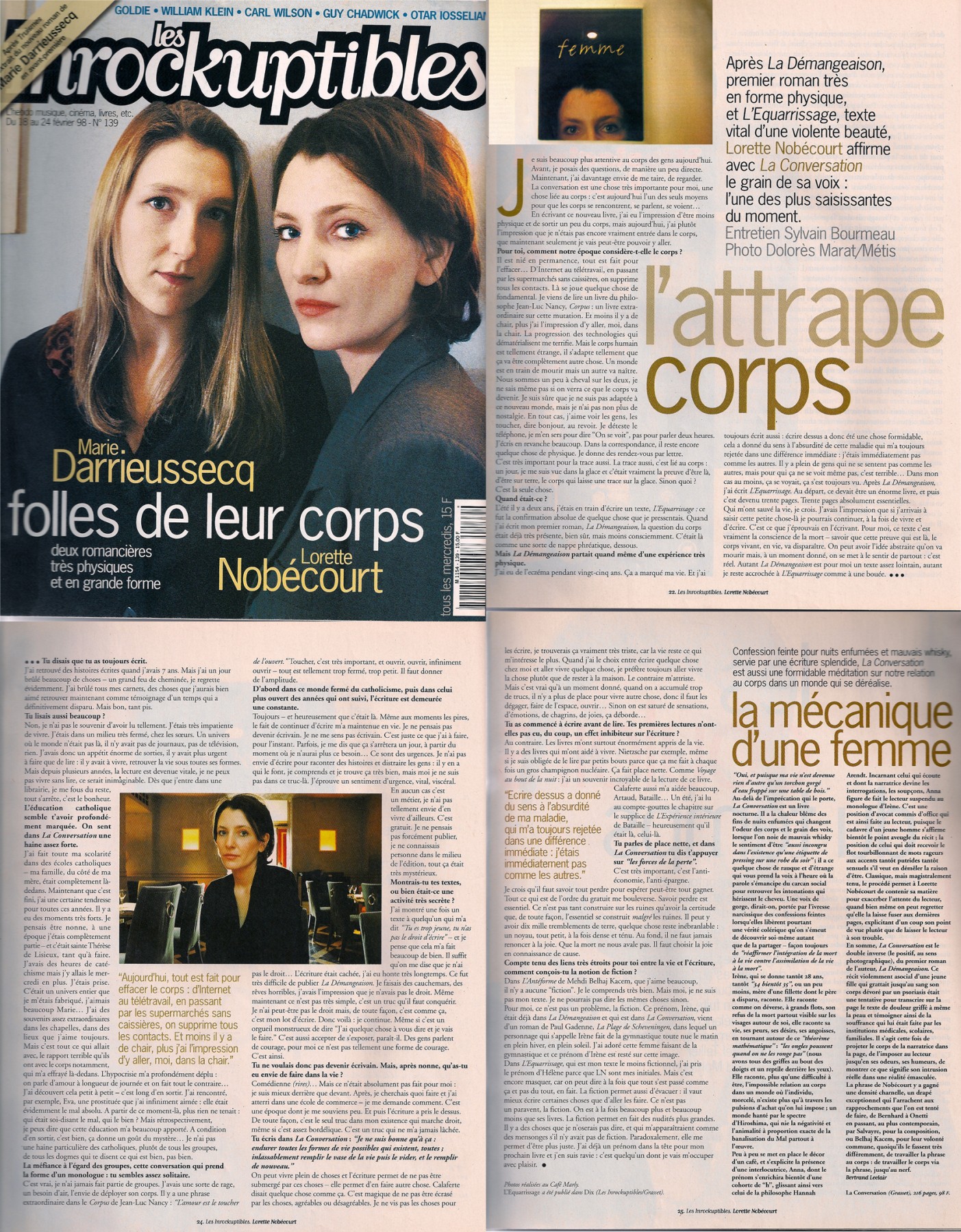 Les Inrocks, 18 f&eacute;v 1998