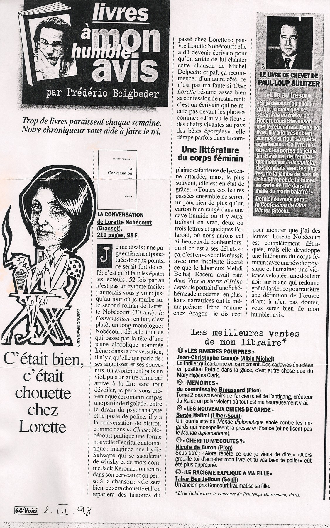 Voici, mars 1998