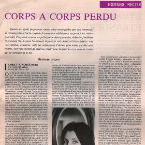 La Quizaine Litt&eacute;raire, 1er avril 1998