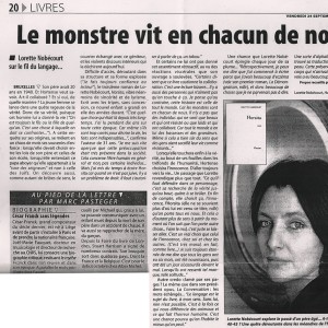 Derni&egrave;re Heure, Belgique, 24 sept 1999