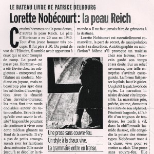 L'&eacute;v&eacute;nement, 16 sept 1999