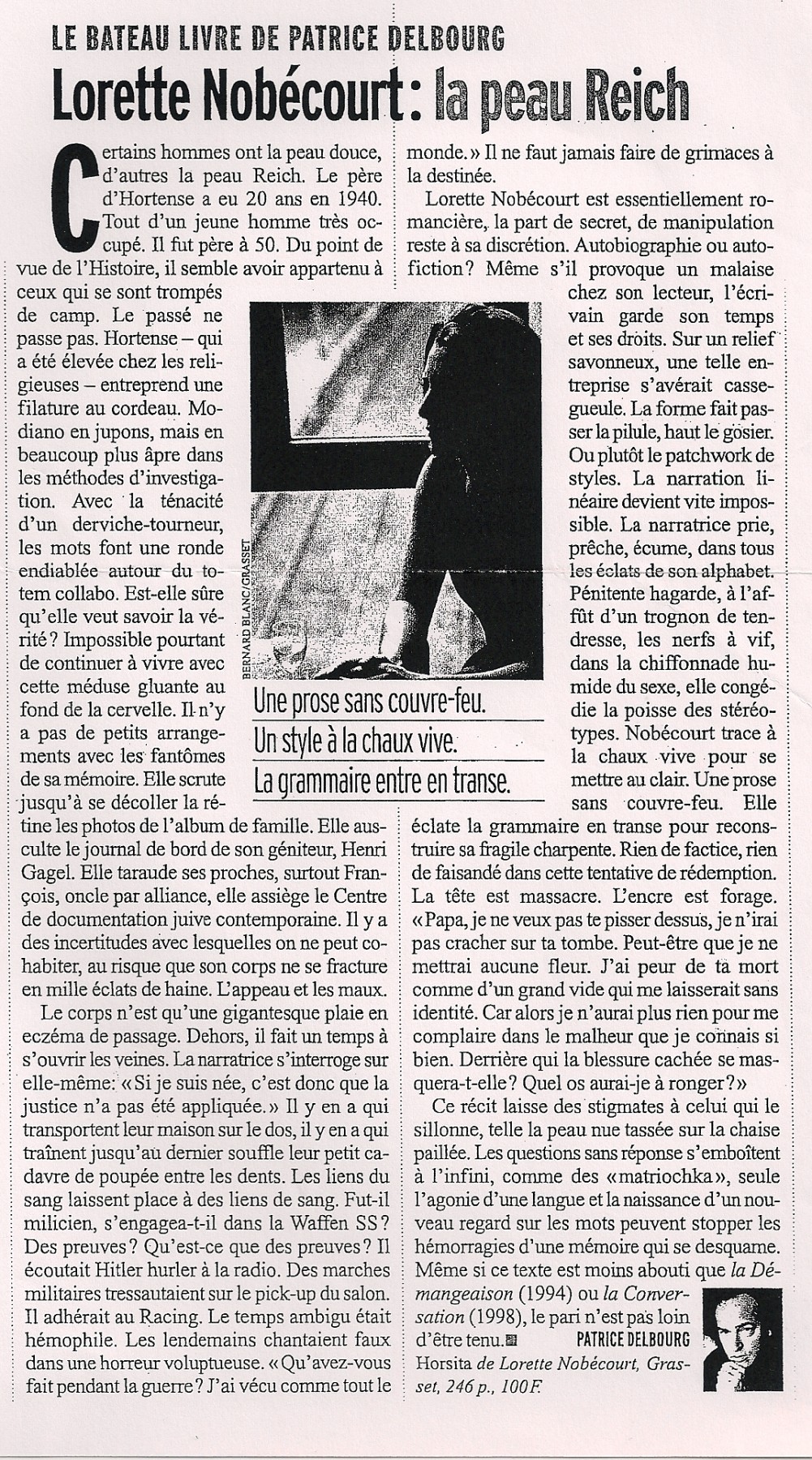 L'&eacute;v&eacute;nement, 16 sept 1999