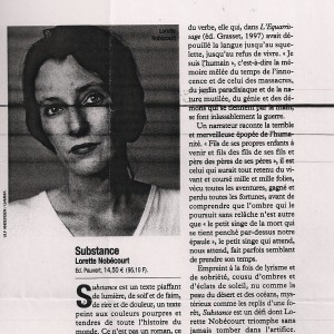 Le Magazine Litt&eacute;raire, 2001