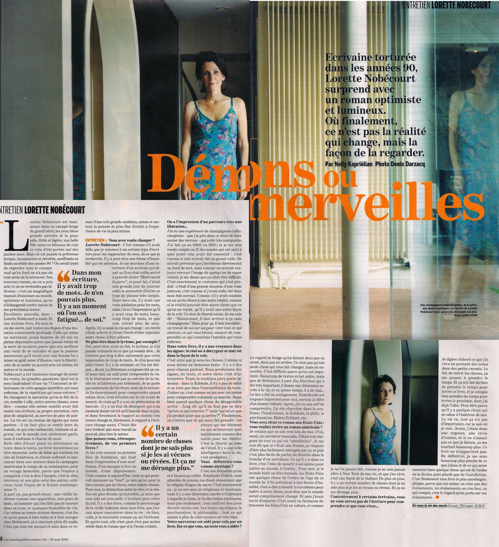 Les Inrocks, 29 ao&ucirc;t 2006