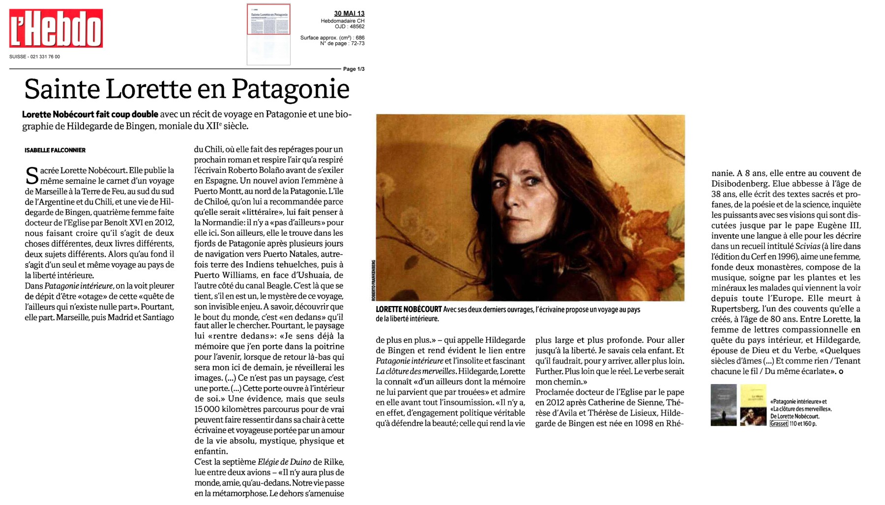 L'hebdo Suisse