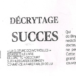 Le Figaro Litt&eacute;raire, 6 juin 2013