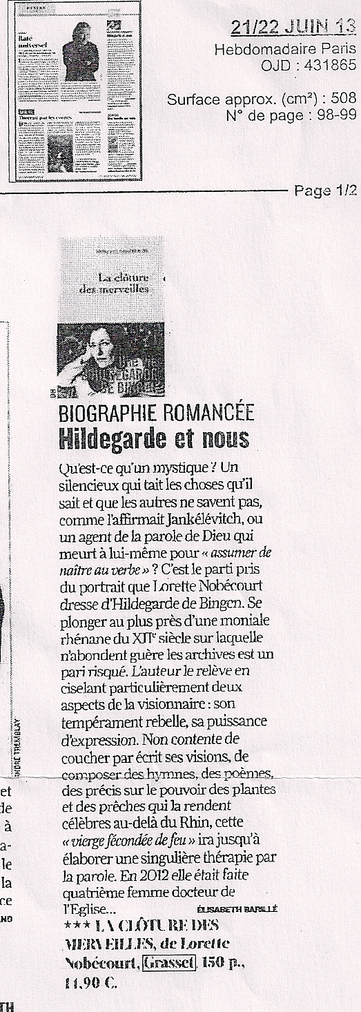 Le Figaro, 21 juin 2013