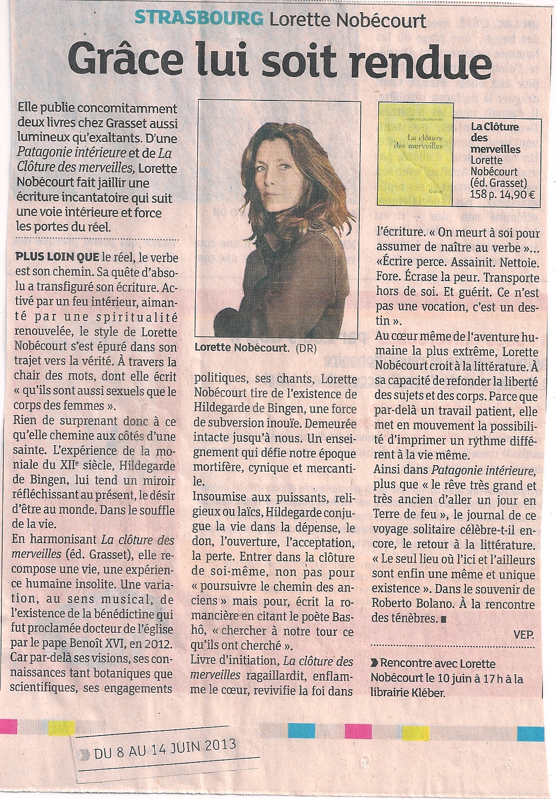 Les DNA, juin 2013