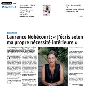 Le Progr&egrave;s, 19 nov 2022