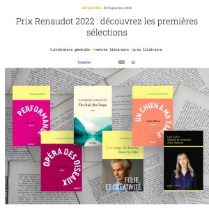 S&eacute;l&eacute;ction Renaudot